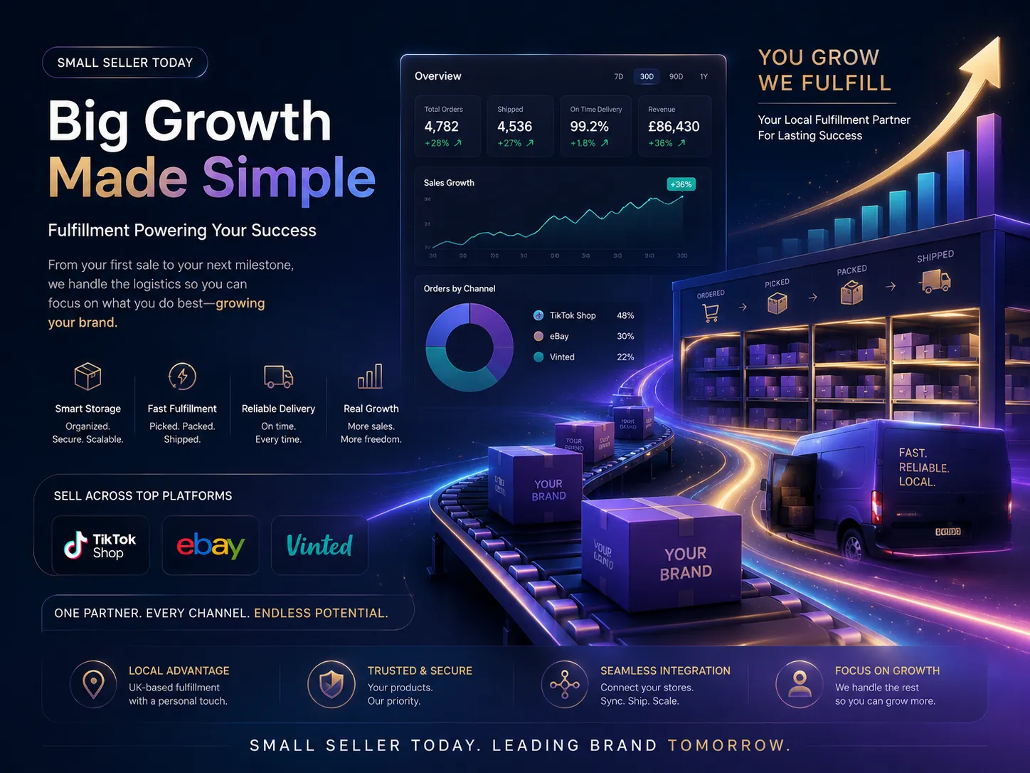 Grow your brand with Nice Peak fulfilment
