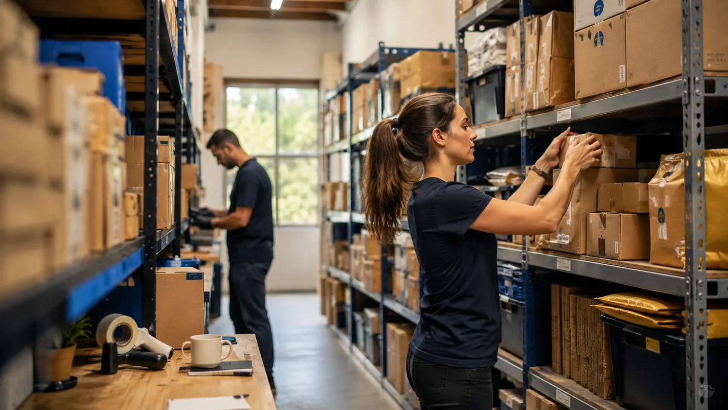 The Shiplo UK fulfilment warehouse